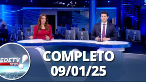 RedeTV News (09/01/25) | Completo