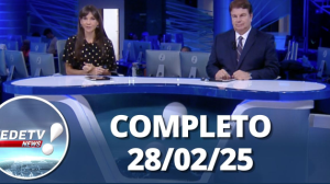 RedeTV News (28/02/25) | Completo