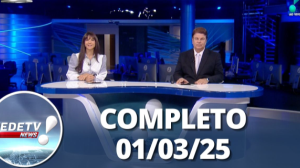 RedeTV News (01/03/25) | Completo