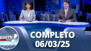 RedeTV News (06/03/25) | Completo