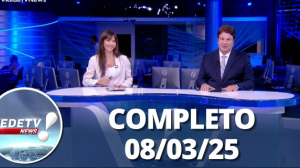 RedeTV News (08/03/25) | Completo