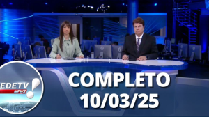 RedeTV News (10/03/25) | Completo