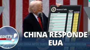 Retaliação: China impõe tarifa de 34 por cento para produtos dos EUA