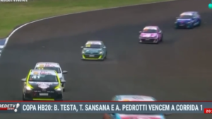 Copa HB20: B.Testa, T.Santana e A.Pedrotti vencem a Corrida 1