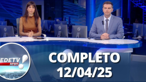 RedeTV News (12/04/25) | Completo
