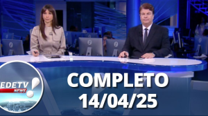 RedeTV News (14/04/25) | Completo