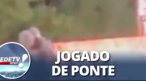 Justiça torna réu PM que jogou homem de ponte em SP