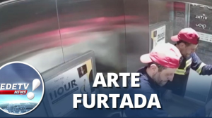 Empresário do turismo é flagrado furtando obras de arte