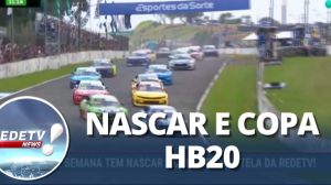 Fim de semana tem Nascar e Copa HB20 na tela da RedeTV!