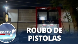 Ladrões invadem clube de tiro em SP e roubam 30 pistolas