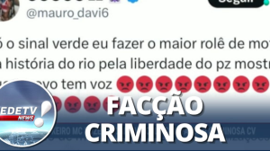 Funkeiro Mc Poze declara vínculo com facção criminosa CV