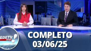 RedeTV News (03/06/25) | Completo