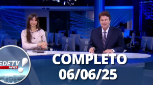 RedeTV News (06/06/25) | Completo