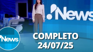 RedeTV! News (24/07/25) | Completo