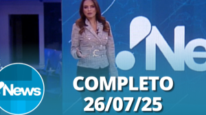 RedeTV! News (26/07/25) | Completo