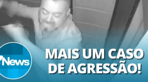 História se repete! Homem espanca esposa em elevador no Distrito Federal
