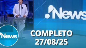 RedeTV! News (27/08/25) | Completo