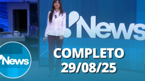 RedeTV! News (29/08/25) | Completo