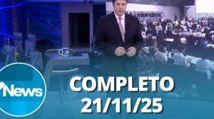 RedeTV! News (21/11/25) | Completo