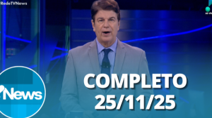 RedeTV! News (25/11/25) | Completo