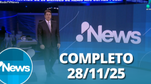 RedeTV! News (28/11/25) | Completo