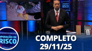 Operação de Risco: Tiro, tráfico de drogas e mais (29/11/25) | Completo