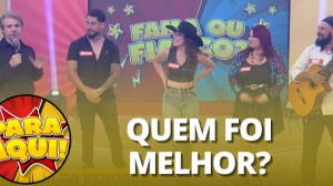 É talento ou não é? Veja os participantes do Fama ou Fiasco"