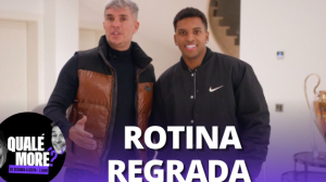 Rodrygo abre sua casa para Ivan Moré: siesta, almoço de tarde e café de noi