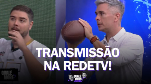 Em clima de NFL no Brasil, Ivan Moré aprende como jogar futebol americano