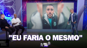 Tentou se defender? Polêmica de Alan Ruschel com torcedor gera debate