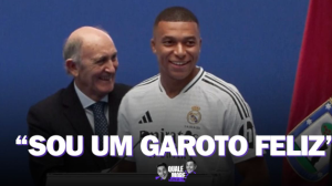 Mbappé é apresentado pelo Real Madrid no Bernabéu