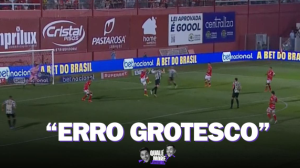 Foi pênalti? VAR em jogo de Santos e Vila Nova gera polêmica