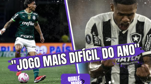 Palmeiras tem "obrigação" de vencer o Botafogo na Liberta, diz Ivan Moré