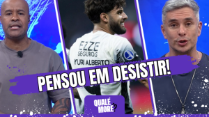 "Não deve ser fácil sustentar a camisa 9 do Corinthians", diz Moré