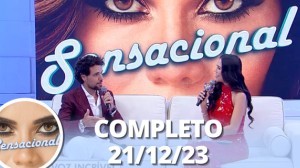 Sensacional: Thiago Arancam e Magia do Natal (21/12/23) | Completo