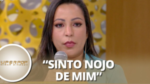 Sandra Mara se emociona ao relembrar episódio com 'Mendigo de Brasília'