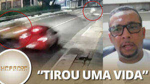 "Nada justifica", diz pai de motociclista atingido por Porsche