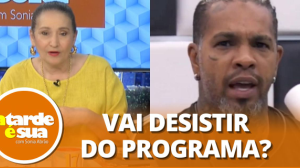 BBB24: Rodriguinho revela vontade de ir para paredão e Sonia Abrão opina