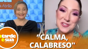 Dani Calabresa declara sua torcida no BBB 24 e volta a imitar Sonia Abrão