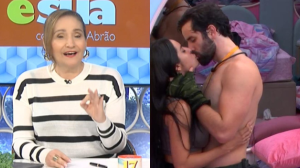 BBB24: Sonia Abrão fala sobre beijo entre Isabelle e Matteus: "Tem pegada"