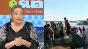 Sonia Abrão elogia famosos que estão ajudando no RS: "Verdadeiros heróis"
