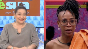 Sonia Abrão opina sobre suposto reality com Nego Di Conká e Theo Becker