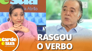 Sonia Abrão critica ataques a Tony Ramos após entrevista no Fantástico