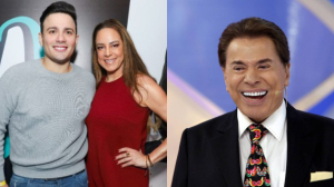 Silvio Santos coloca genro 'contra a parede' e pede data do casamento