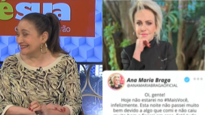 Falta de Ana Maria Braga acende alerta nos bastidores da Globo