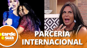 Gretchen sobre clipe com Katy Perry: "Achei que era pegadinha"