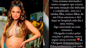 Grávida e internada, Lexa faz desabafo e Sonia repercute: "Vai dar certo"