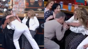 Sonia Abrão opina sobre climão entre Dona Déia e Lívia Andrade no Domingão