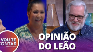 Leão opina sobre mãe de Virginia Fonseca no programa 'Sabadou': "Péssimo"
