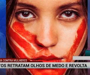 Exposio no Rio faz alerta sobre abusos contra mulheres